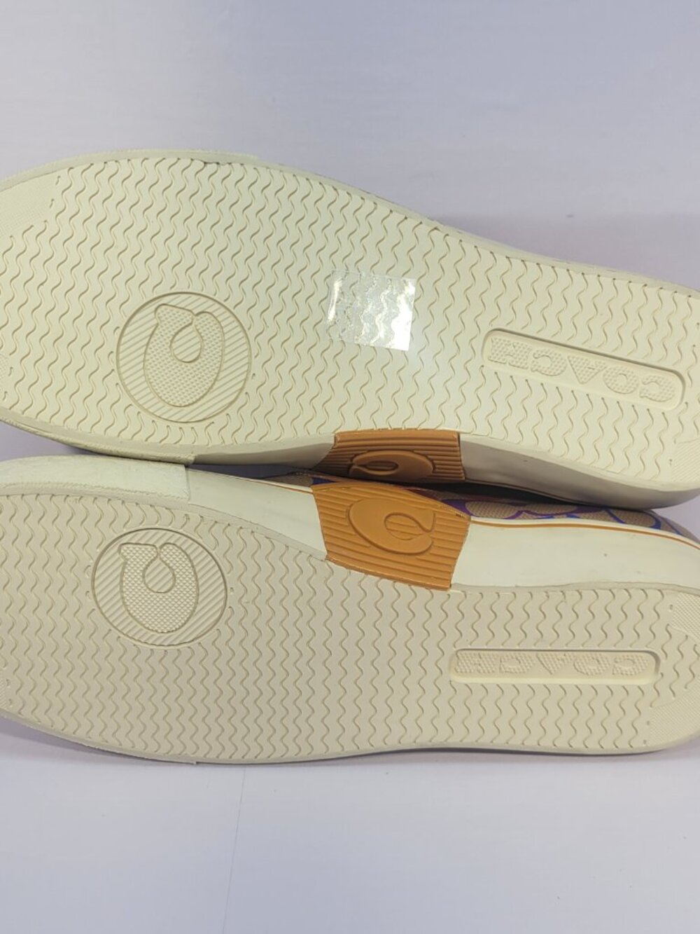 Coach Skate Pride Rainbow Signature Men's Size 11D Slip On Sneakers CA284 - Picture 9 of 11